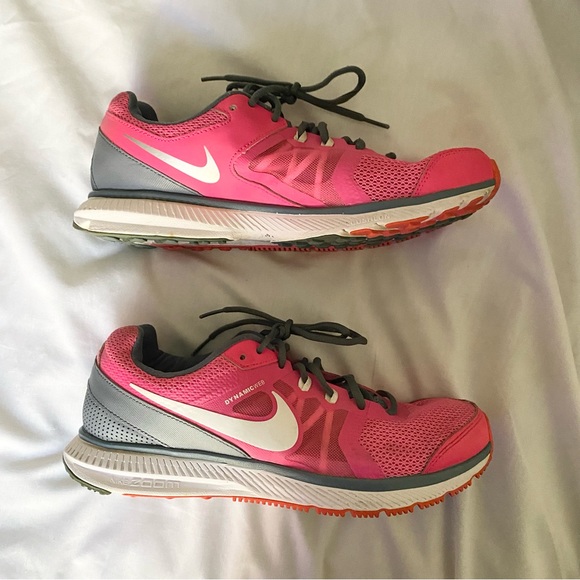 Nike Shoes - Nike Zoom Winflo Dynamic Web Running Shoes Pink/Gray 
Size 11.5